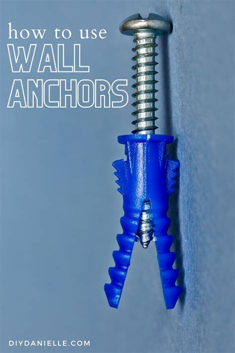 putting an anchor screws in wall